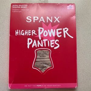 NWT Spanx Higher Power Panties 1X
